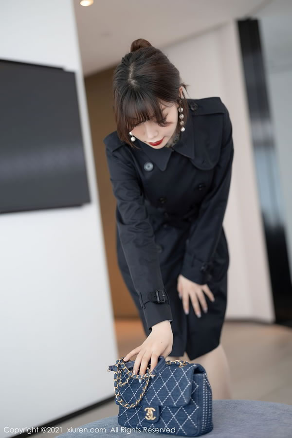 女神芝芝Booty情趣透视内衣风情万种