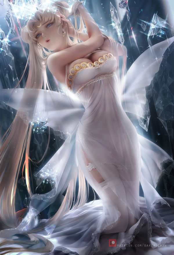 神级画师@Sakimi Chan 无圣光人体画作合集4
