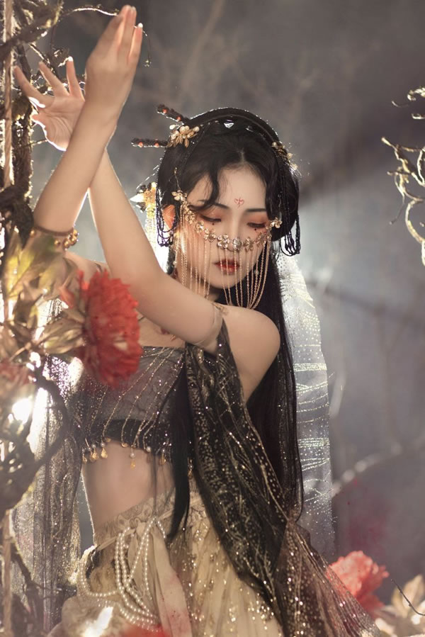古风汉服小美女唯美无圣光人体图集4