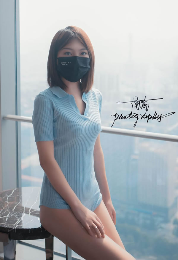 美少女南篱天台无圣光人体写真