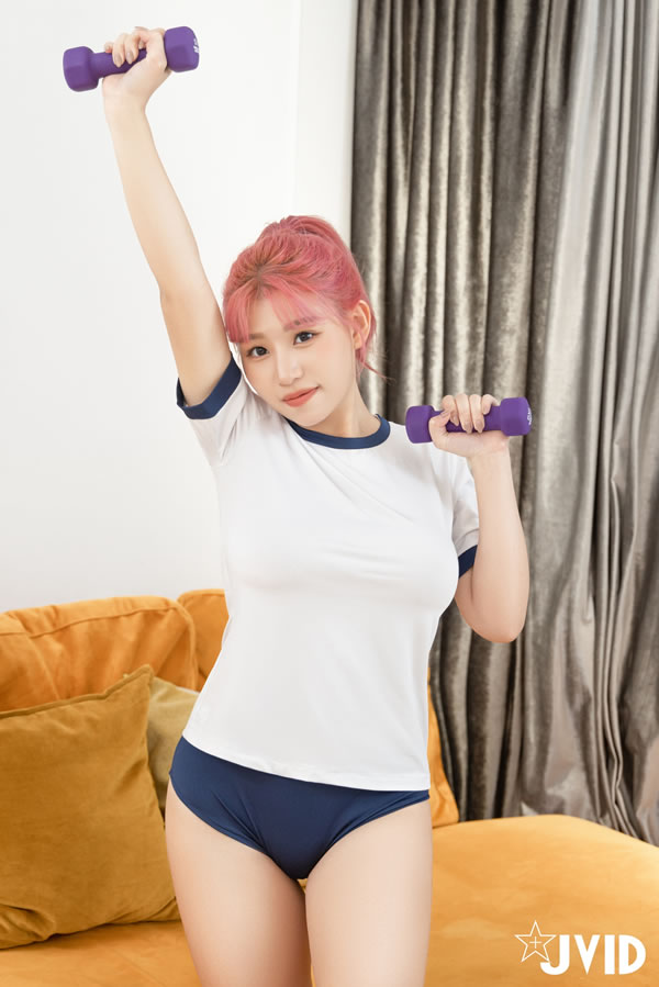 元气美女艾玛之元宇宙健身无圣光图集