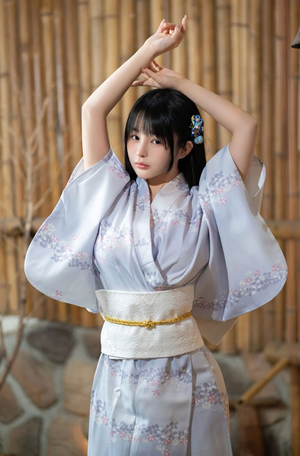 甜美小姐姐桜井宁宁–和服浴衣