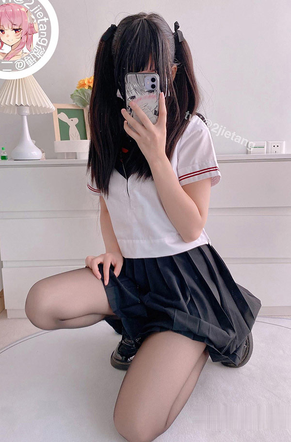 网红小姐姐二阶堂 JK黑丝
