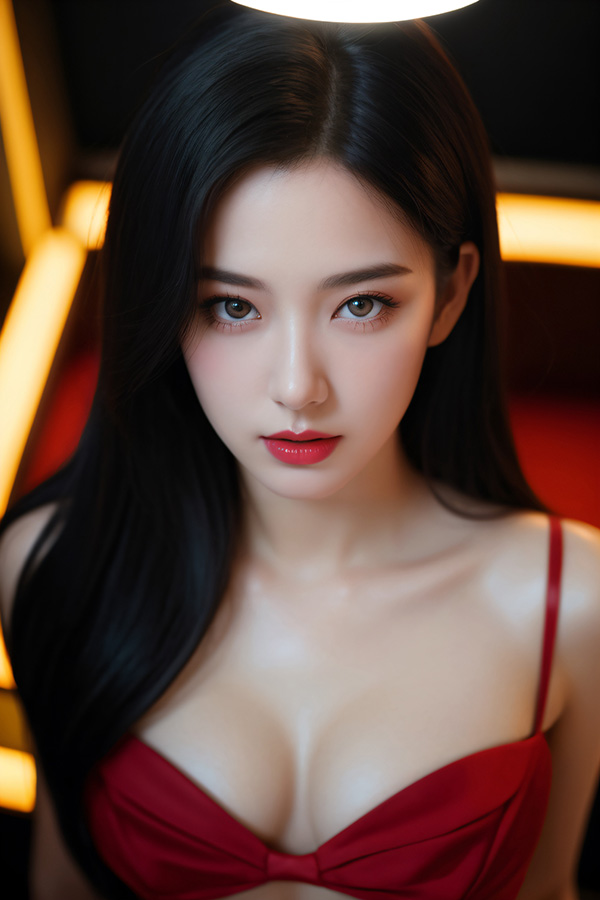 极品美女自画中来AI硬科技美女真假难分