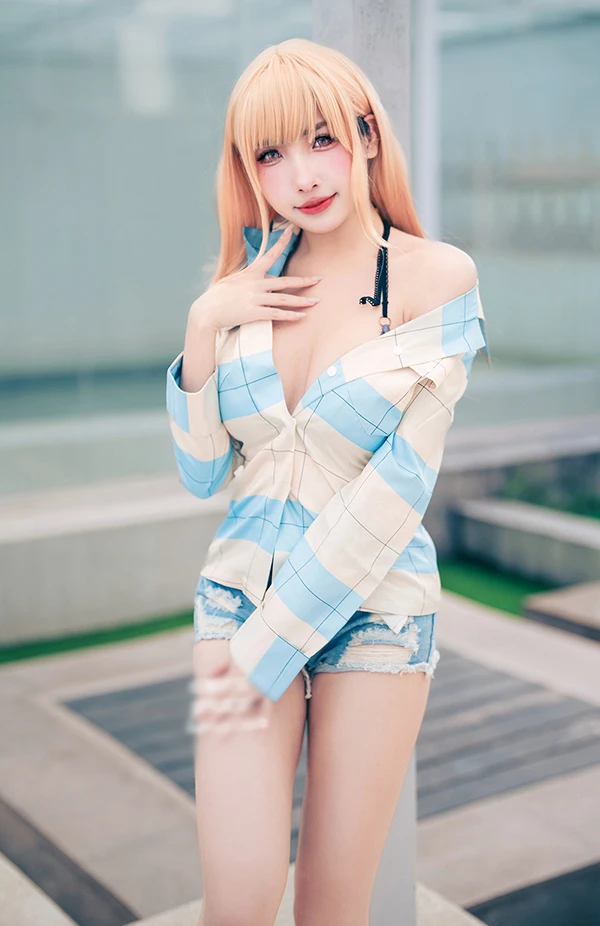 福利姬慕慕Momo之Marin 海梦 Ver.泳装无圣光